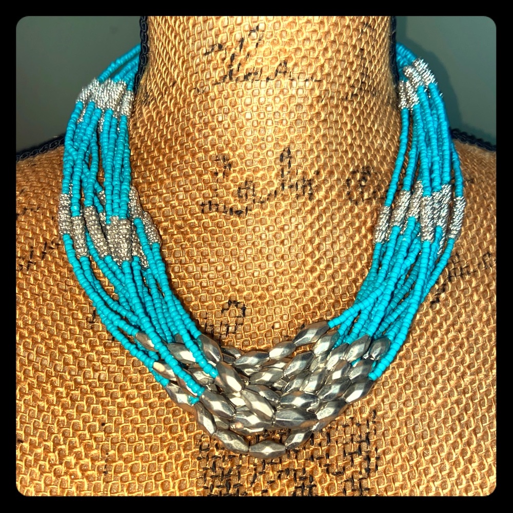 Susan Lynne turquoise necklace
